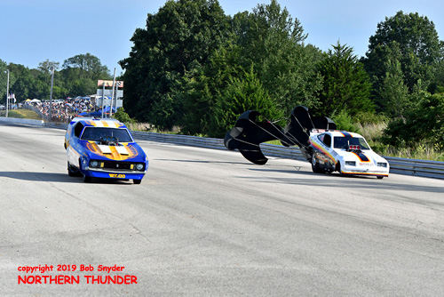 Chuck Loftin - 'Motivation' (left) - Steve Timoszyk - 'Detroit Tiger' (right)